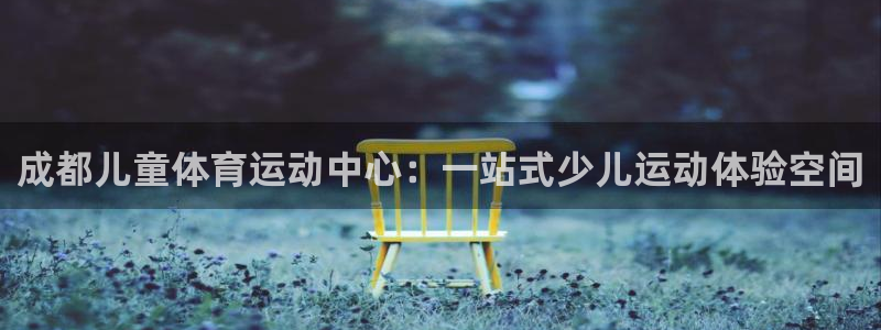 bbin视讯下：成都儿童体育运动中心：一站式少儿运动体验空间